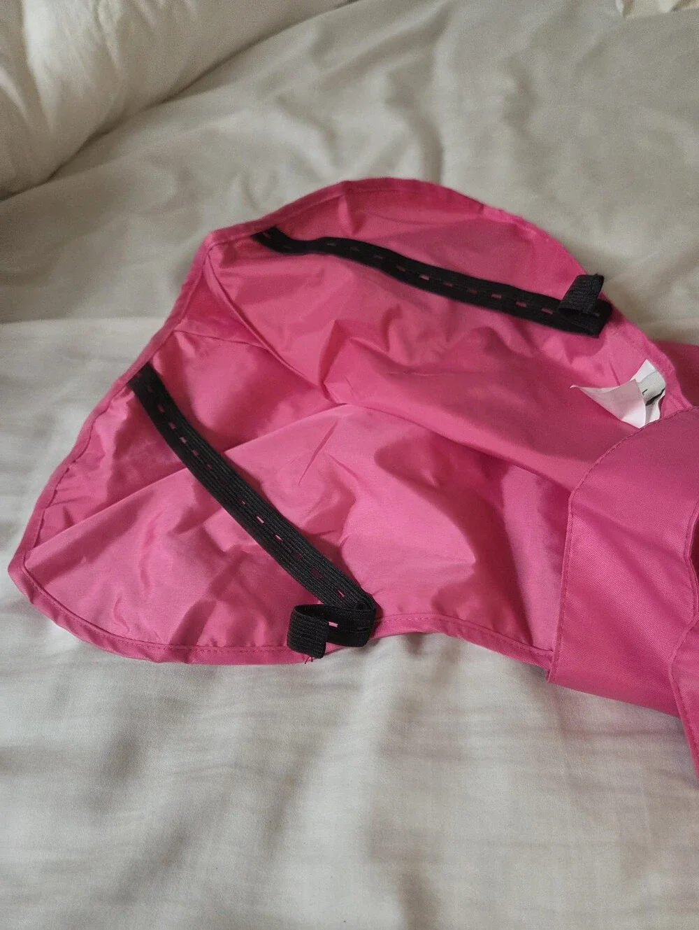 Pink Waterproof Pet Raincoat